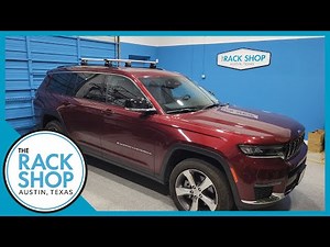 2022-2025 Jeep Grand Cherokee Thule WingBar Flush Rail Evo Roof Rack | The Rack Shop - Austin, TX
