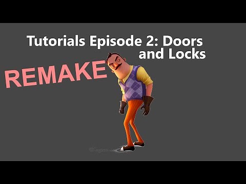 Hello Neighbor UE4 Tutorials Ep. 2 | Doors and Locks (REMAKE)