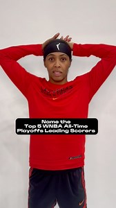 80K views · 1.1K reactions | Are you smarter than the Las Vegas Aces? 邏 We asked some Aces players to name the Top 5 WNBA All-Time Playoffs Leading Scorers and their answers did not disappoint | WNBA | Facebook