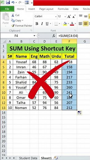 Don't Waste Time Adding Cells Manually 🚫 #excel #exceltips #tutorial