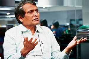 Suresh Prabhu for co-development of new technology with railways