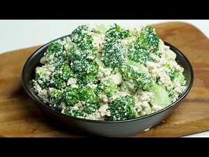 A dish made with broccoli and tofu! This vitamin-rich, nutty, and tender broccoli and tofu salad ...