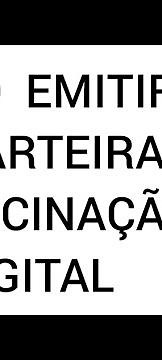 Como emitir a carteira de VACINAÇÃO digital no App CONECTE SUS