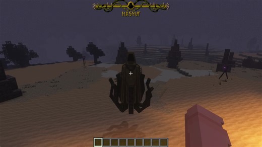I'm making a Minecraft mod inspired in Lovecraft's work! Here's the first look at Hastur :)