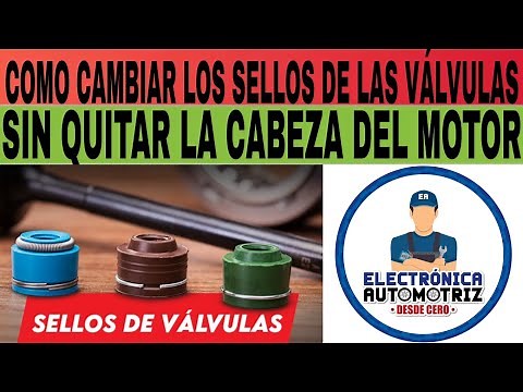 How to change valve seals without removing the engine head?