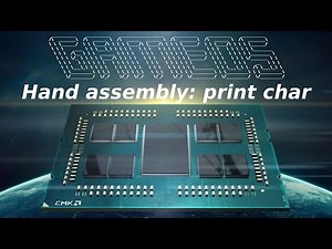 Assembling assembly program to x86 machine codes by hands | Hand assembly instruction handout