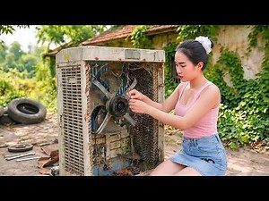 Talented Girl: Restoring and Repairing a Swamp-Recovered Air Cooler from Start to Finish