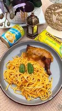 Grilled Chicken Pasta with Kelantan Sauce