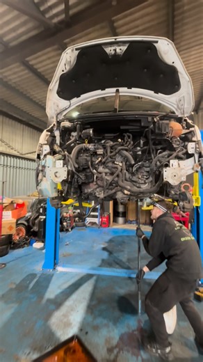 Another engine change on a ford transit custom today #fordtransit #enginechange #wednesday #mechanic #busy #garage | LDM Automotive Ltd