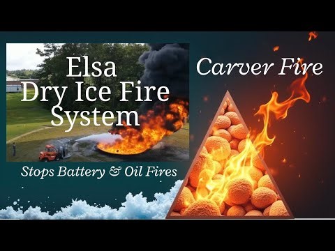 Revolutionizing Fire Safety: The Elsa Dry Ice System