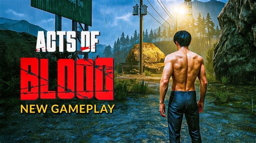 【4K60帧】动作游戏《Acts of Blood》（血之行为）试玩版全流程 | 作者：WildGamerSK