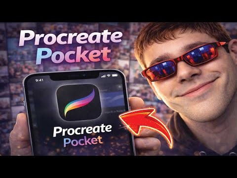 Procreate Pocket is Free - Just Use This New Method (Must Try)