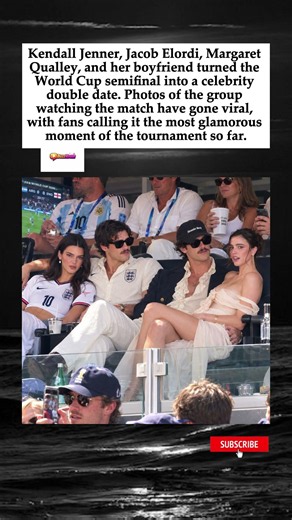 Kendall Jenner & Jacob Elordi Spotted at World Cup Semifinal #kendalljenner #shorts