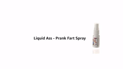 Liquid Ass: Prank Fart Spray, Gag Gift for Adults and Kids, Great for Pranks and A Good Laugh, Extra Strong Poop Spray, Non Toxic, Keep Out of Reach from Children