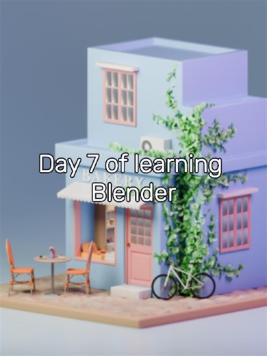 Exploring Bakery Scenes in Blender 3D