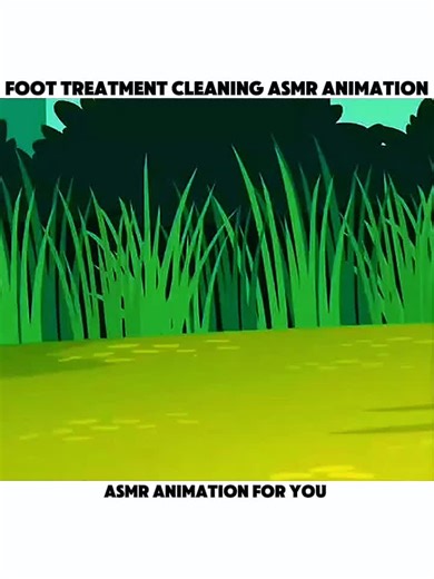 Relaxing Foot Treatment ASMR Animation Experience