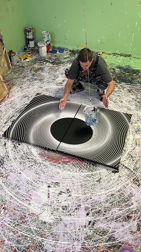 Creating Texture with Paint on Canvas