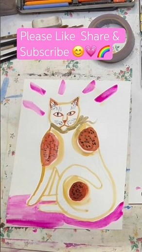 Easy Animal Painting for Beginners | Simple Shapes Method