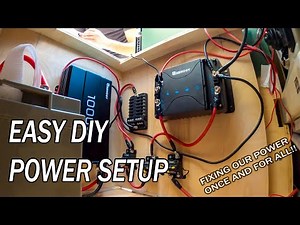 DIY Camper Van Power System | DC-DC Charger & Solar Install