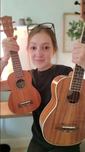 What's the Difference Between a Soprano and a Concert Ukulele?🤔