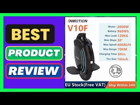 EU Stock Inmotion V10F Electric Unicycle 84V 960Wh Battery