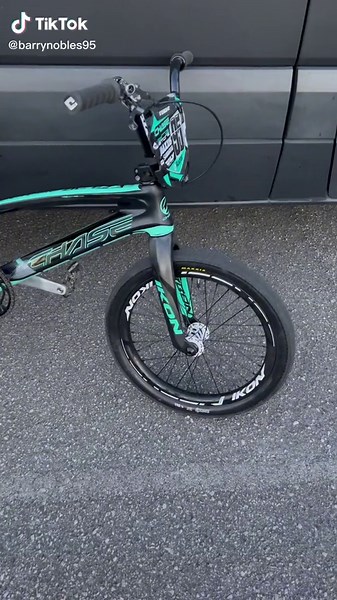 When you bring home your new Chase Bicycle. #bmxracing #bmx #chasebicycles #barrynobles