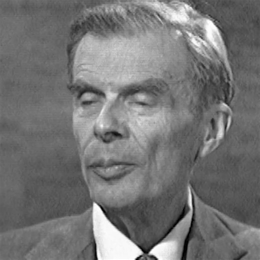 70K views · 1.3K reactions | "Technology was made for man and not man for technology." Brave New World novelist Aldous Huxley spoke with John Morgan about dystopian and utopian worlds and the increasing influence that technology was having over peoples lives. #literaturelover#booklover#america #AmericanPoet #aldoushuxley | English Literature info | Facebook