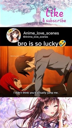 Lil bro is so lucky🤣#anime #animeedit #animelover#ytshorts#shortsfeed #rezero