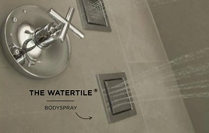 The Kohler WaterTile® bodyspray offers a therapeutic shower experience with a range of stimulating intensities to provide hydrotherapy for enhanced relaxation or to relieve everyday aches and pains, sports injuries or arthritis. | KOHLER | Facebook