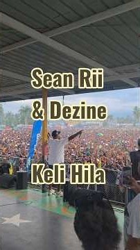 Keli Hila - Sean Rii & Dezine live performance at the Popondetta Arts and Music Festival 2026