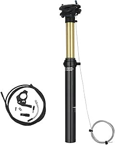 30.9mm/31.6mm Dropper Post 410mm Length 100mm Travel Remote External Cable Routing