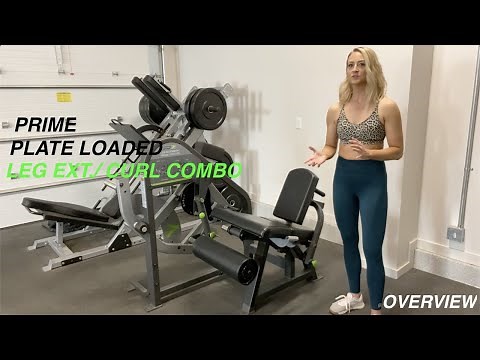 PRIME Plate Loaded Leg Extension/ Leg Curl Combo - Overview