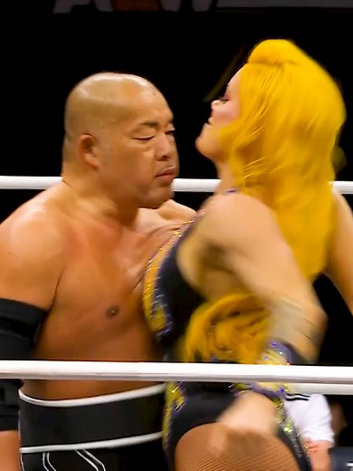 #OnThisDay in 2025: Taya Valkyrie met the Stone Pitbull, Tomohiro Ishii 😳