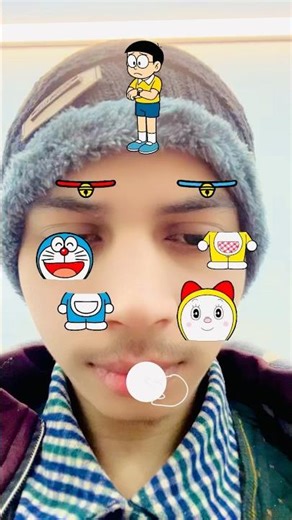 Doraemon & Nobita Face Challenge 😆