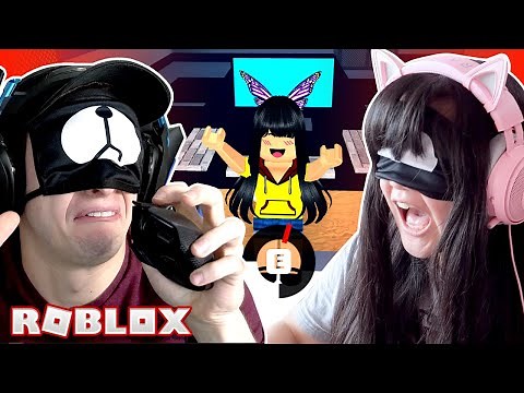 We Played Flee the Facility BLIND FOLDED! (Roblox)