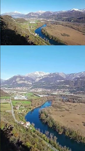 il vasto panorama del Santuario della Rocchetta #walking #hiking #shorts #luoghidavisitare #travel