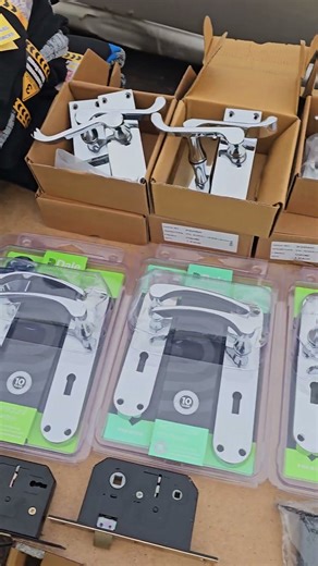 Door Handles Tubular Latch uPVC Window Handle Mortice Knob Lever Sashlock Lever Bathroom Lock