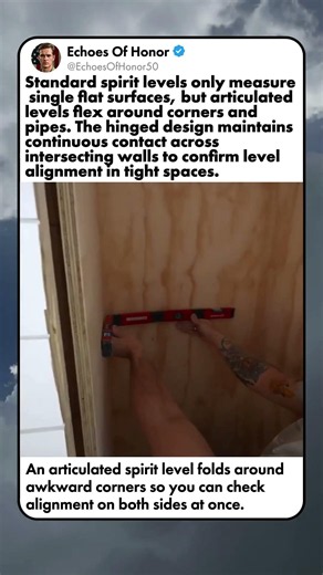FLEXIBLE LEVEL TOOL FOR COMPLEX FRAMING