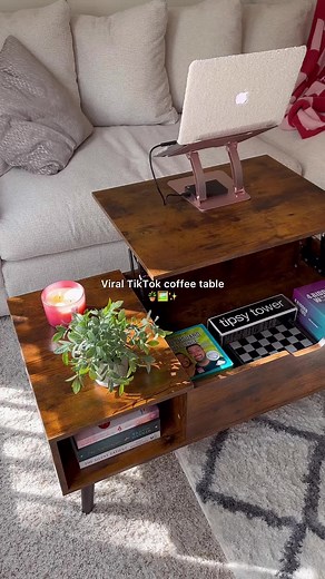 Black Coffee Table with Ample Storage | Home Decor Must-Have