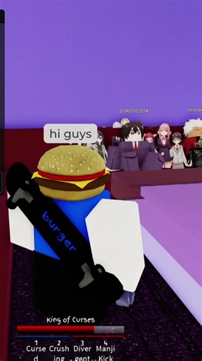 I became a CHEESEBURGER In jjs...#roblox #jjsroblox #jjs #epic