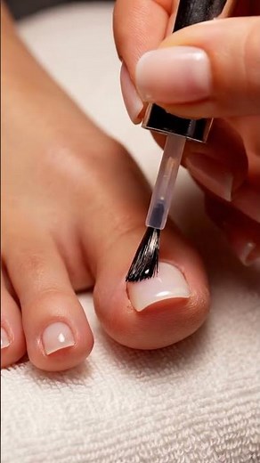 The Perfect Pearl White Toenails ✨ Luxury Pedicure Transformation #pedicure #nailart #satisfying