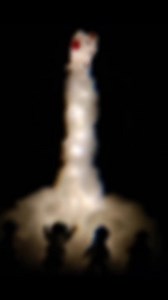 DIY Rocket Light Space Astronaut Decoration Creativity Cloud Cluster Sky Desktop Atmosphere Night Light