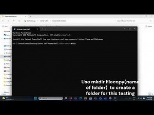 copy and xcopy in Windows PowerShell