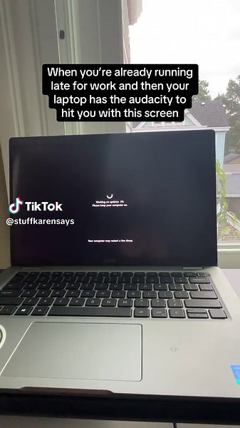Late for Work? The Laptop Excuse Everyone Understands