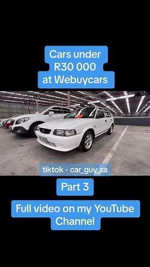 Best Cars under R30,000 in Gauteng | Webuycars