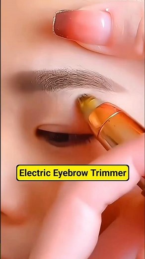Rechargeable Eyebrow Trimmer – Painless Hair Removal ✨