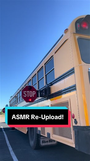 ASMR Blue Bird School Bus Experience