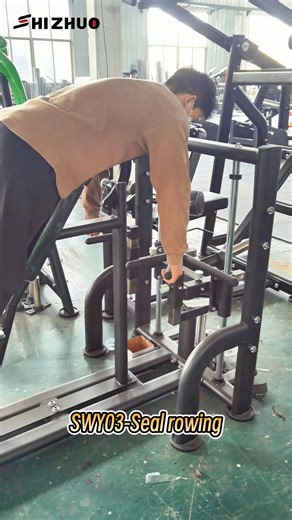 SHIZHUO FITNESS FACTORY on Instagram: "Say goodbye to "bicep curl" rows! 🚫 Always cheating on your rows? The Seal Row is your "cheat code blocker" 🚫. Chest-supported design locks your core, preventing body swing. Every ounce of effort goes straight to the lats and rhomboids, building a back as thick as armor 🛡️. #SealRow #BackWorkout #IsolationExercise #nocheating"