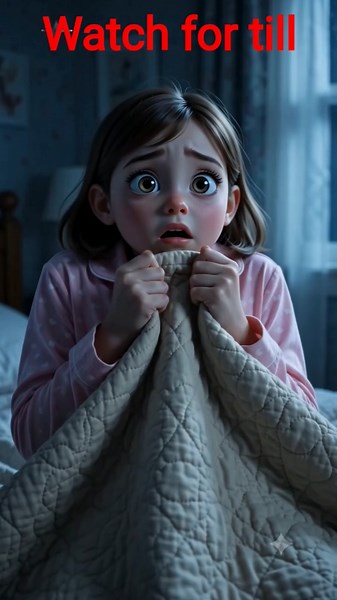 3D Horror Cartoon 👻 Ghost Under the Bed | Scary Animated Horror Story #shorts