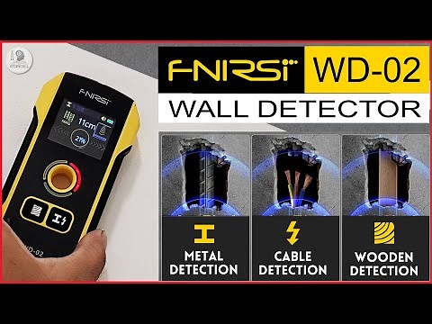 FNIRSI WD-02 Wall Detector Review | Detect Wire, Metal, Wood, Current Inside Wall!